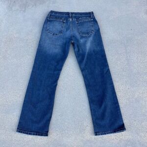 George Mens Bootcut Jeans Dark Wash Denim Pants 32x30